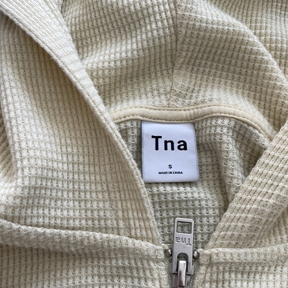 TNA zip up waffle hoodie - Picture 2 of 5